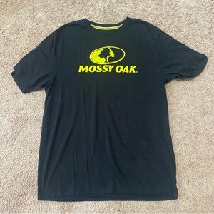 Mossy Oak Black T-Shirt for Men